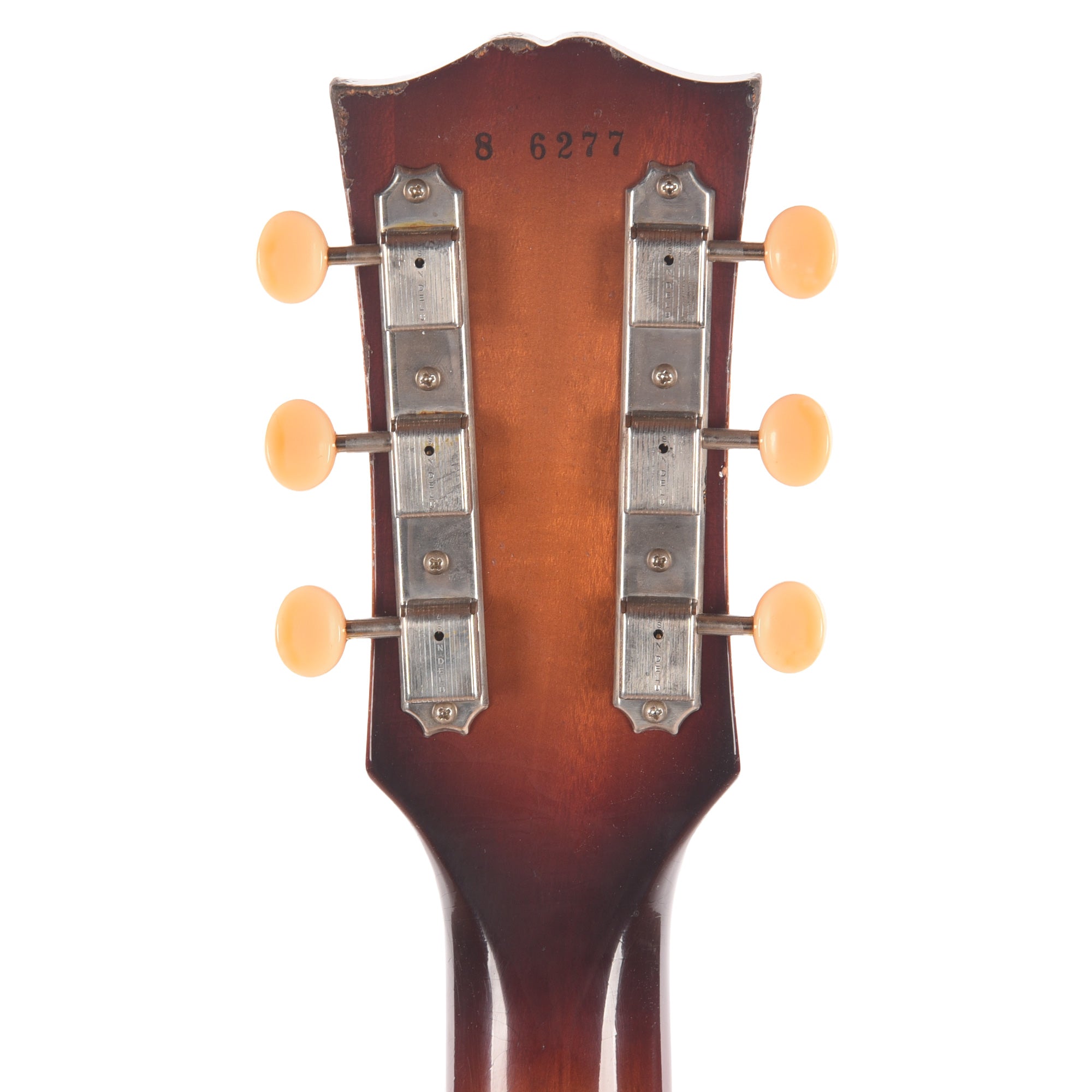 Gibson Custom Shop 1958 Les Paul Junior Double Cut Antique Sunburst Murphy Lab Heavy Aged Electric Guitars