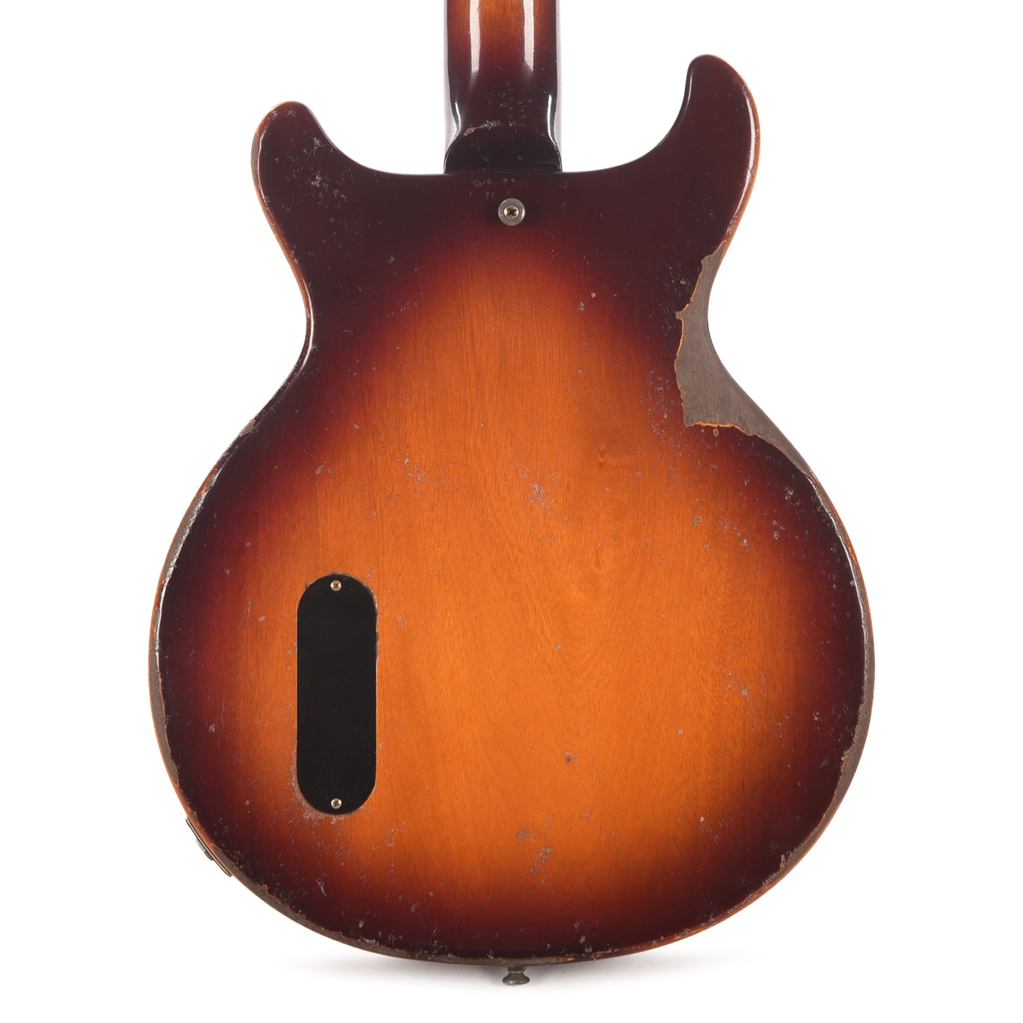 Gibson Custom Shop 1958 Les Paul Junior Double Cut Antique Sunburst Murphy Lab Heavy Aged Electric Guitars