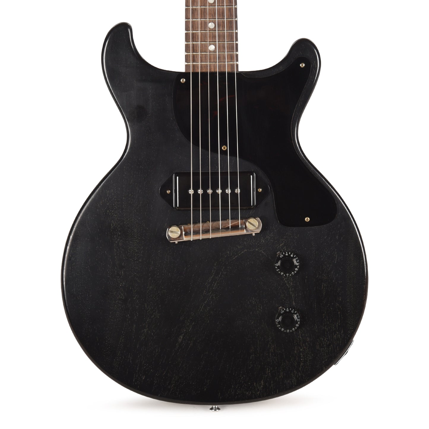 Gibson Custom Shop 1958 Les Paul Junior Double Cut TV Silver Fox VOS Electric Guitars