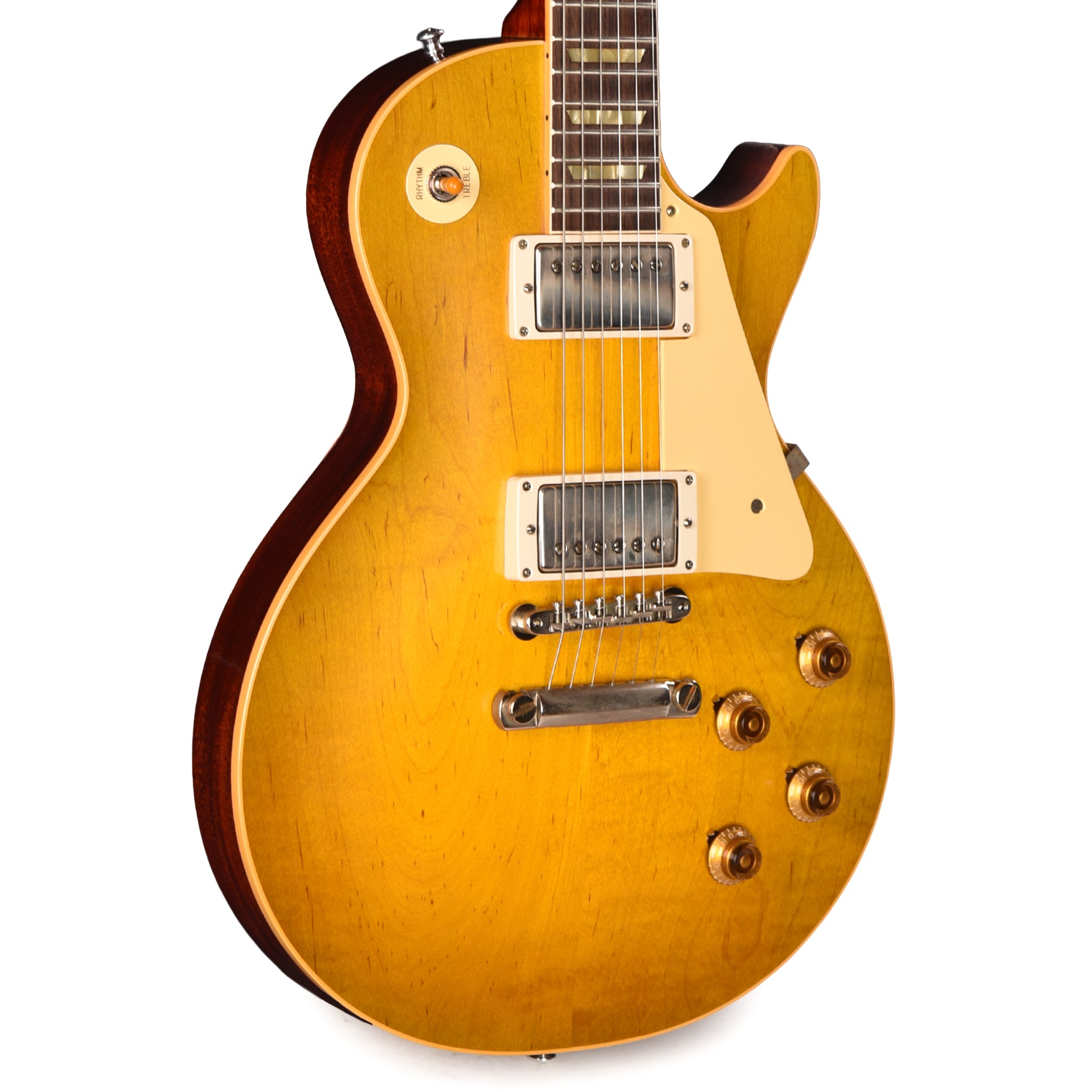 Gibson Custom Shop 1958 Les Paul Standard "CME Spec" Green Lemon VOS w/59 Carmelita Neck Electric Guitars