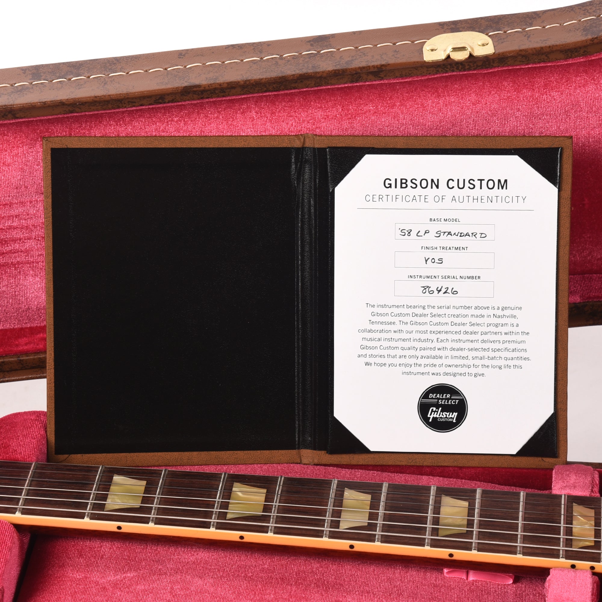 Gibson Custom Shop 1958 Les Paul Standard 