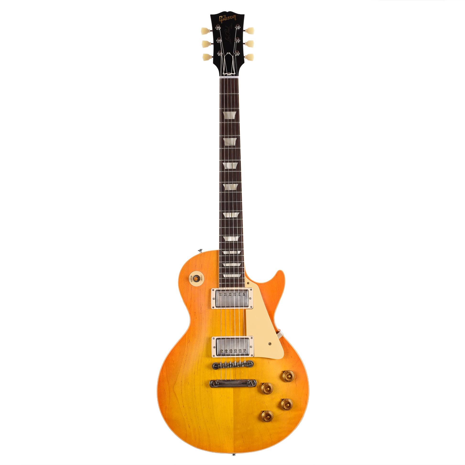 Gibson Custom Shop 1958 Les Paul Standard "CME Spec" Orange Lemon Fade VOS w/59 Carmelita Neck Electric Guitars