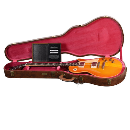 Gibson Custom Shop 1958 Les Paul Standard "CME Spec" Orange Lemon Fade VOS w/59 Carmelita Neck Electric Guitars