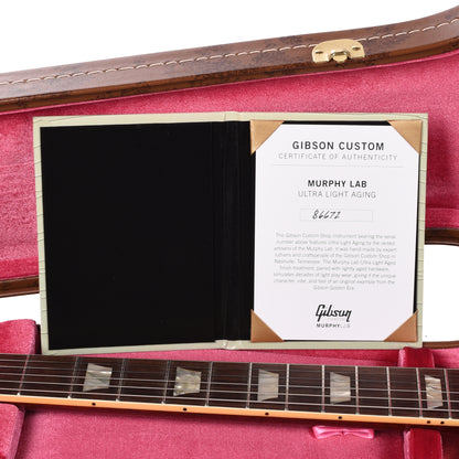 Gibson Custom Shop 1958 Les Paul Standard Reissue Bourbon Burst Murphy Lab Ultra Light Aged Electric Guitars