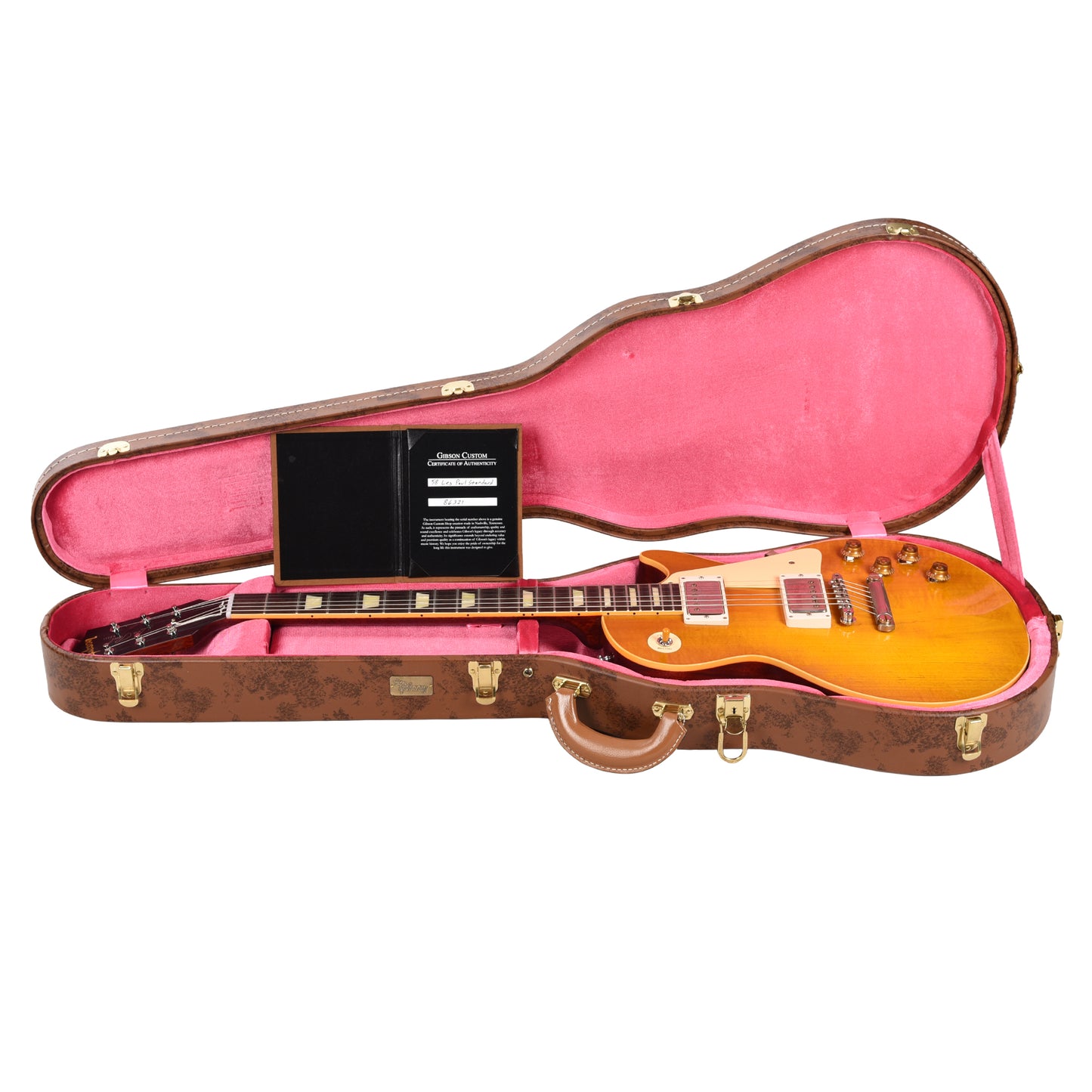 Gibson Custom Shop 1958 Les Paul Standard Reissue Lemon Burst VOS Electric Guitars