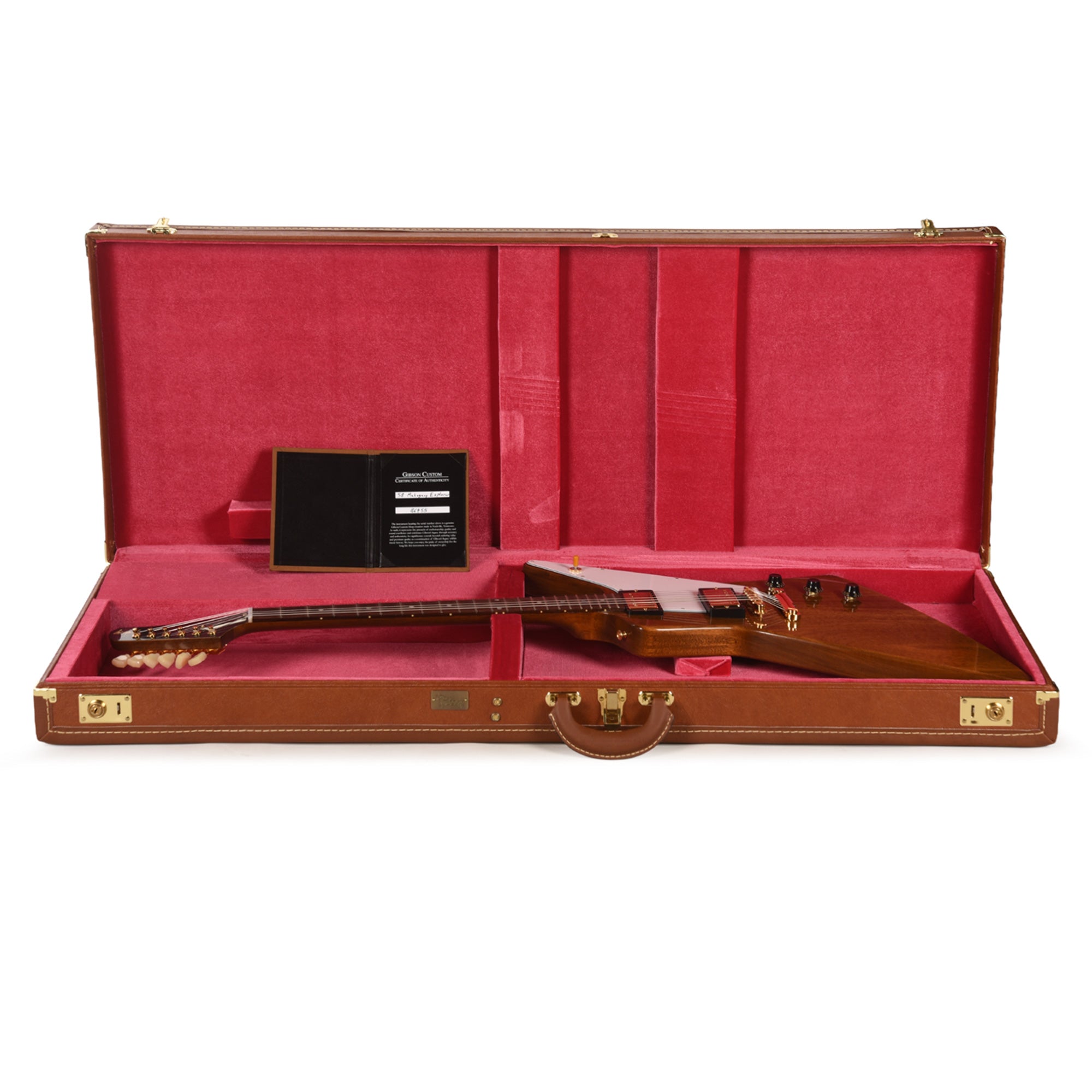 Gibson Custom Shop 1958 Mahogany Explorer Reissue Antique Natural VOS Electric Guitars