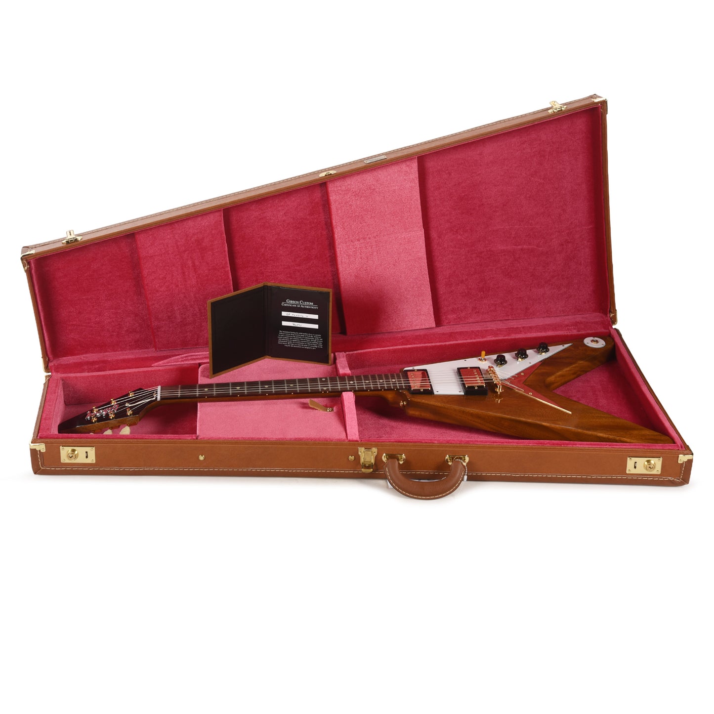 Gibson Custom Shop 1958 Mahogany Flying V Reissue Antique Natural VOS Electric Guitars