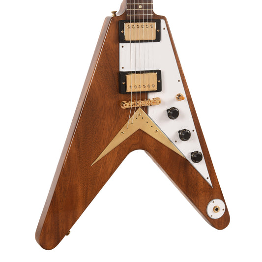 Gibson Custom Shop 1958 Mahogany Flying V Reissue Antique Natural VOS Electric Guitars