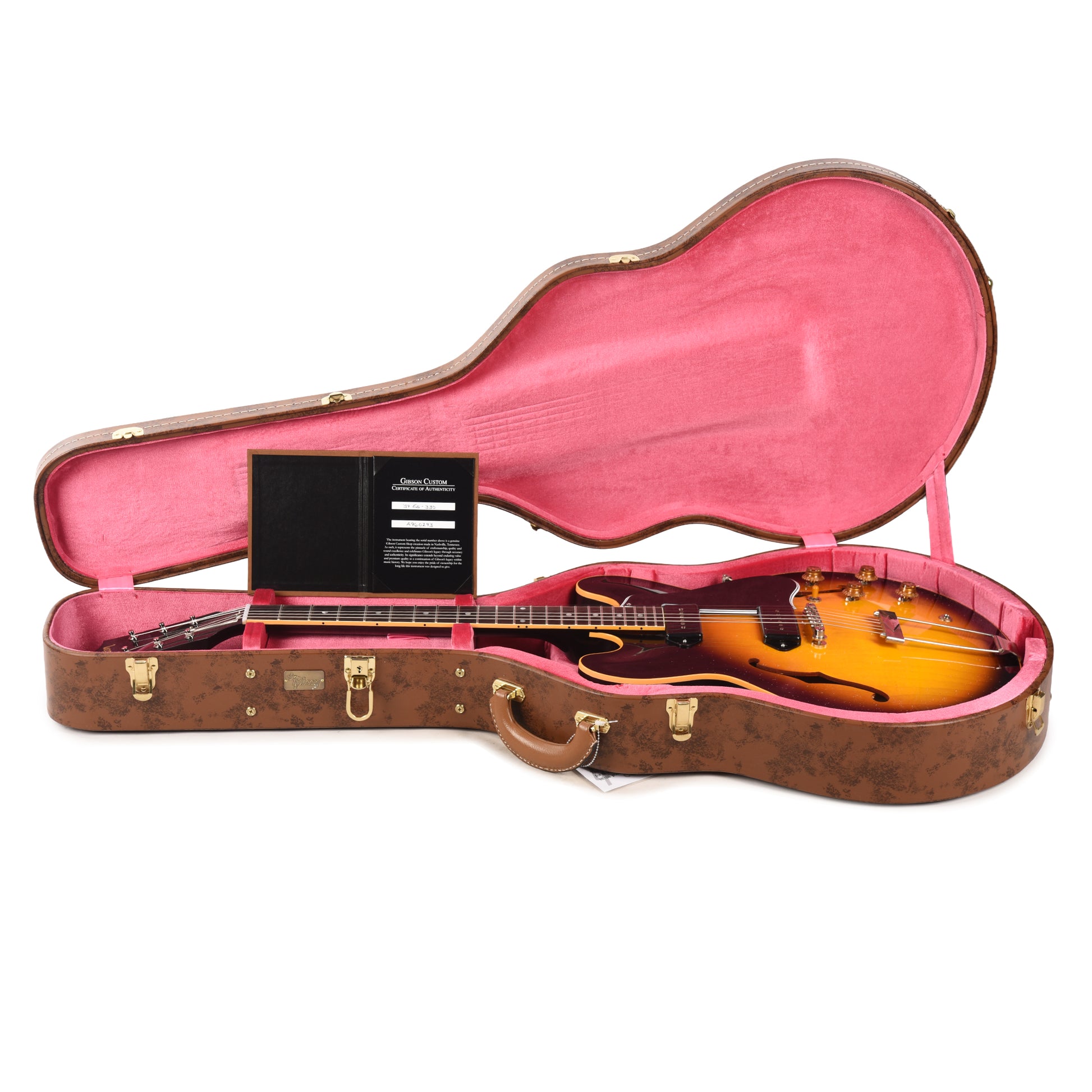 Gibson Custom Shop 1959 ES-330 Reissue Vintage Burst Electric Guitars