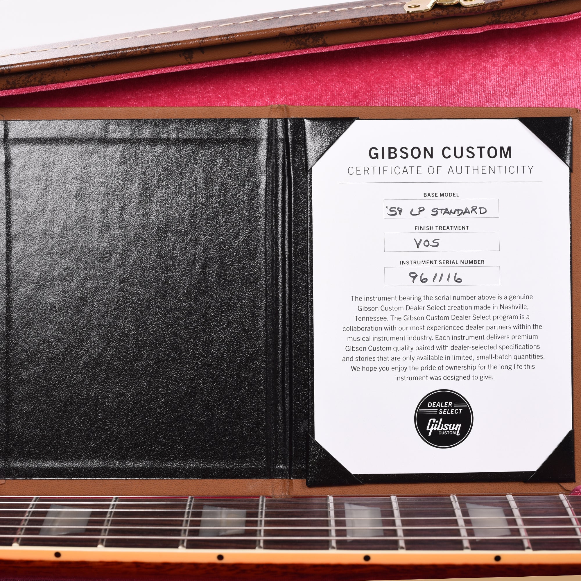 Gibson Custom Shop 1959 Les Paul Standard 
