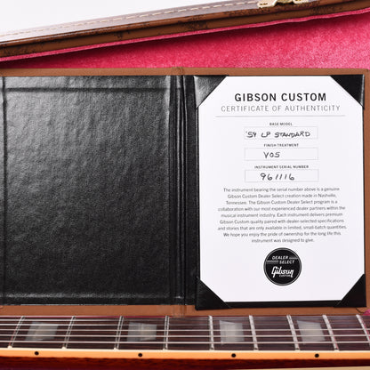 Gibson Custom Shop 1959 Les Paul Standard "CME Spec" AAA Torrefied Maple Factory Burst VOS NH w/'59 Carmelita Neck Electric Guitars