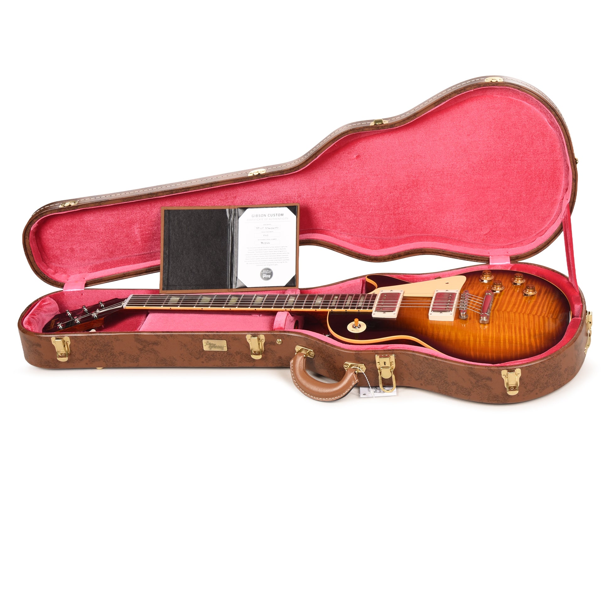 Gibson Custom Shop 1959 Les Paul Standard "CME Spec" AAA Torrefied Maple Kindred Burst VOS w/'59 Carmelita Neck Electric Guitars