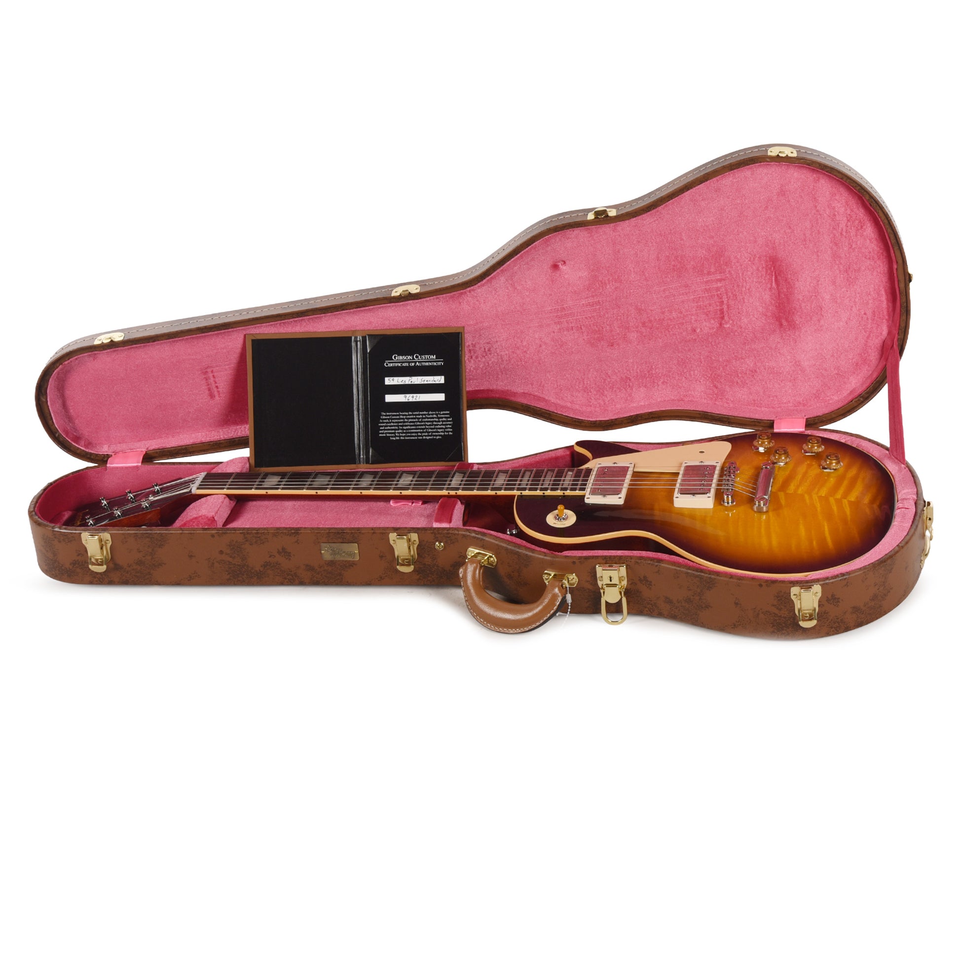 Gibson Custom Shop 1959 Les Paul Standard "CME Spec" Chambered Kindred Burst VOS w/Lightweight Back Electric Guitars