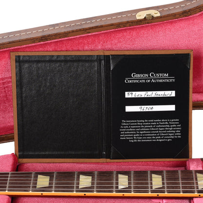 Gibson Custom Shop 1959 Les Paul Standard "CME Spec" Chambered Kindred Burst VOS w/Lightweight Back Electric Guitars