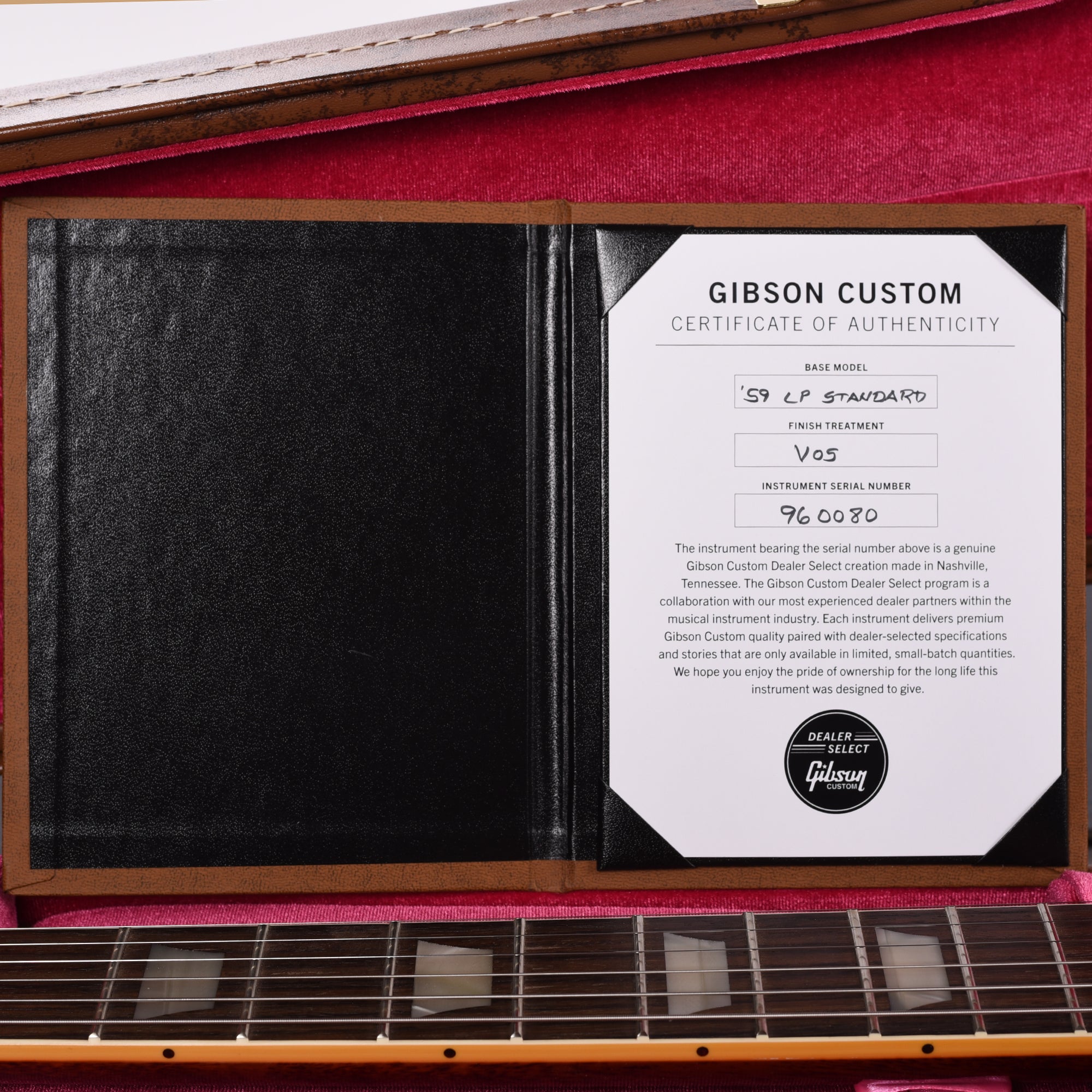 Gibson Custom Shop 1959 Les Paul Standard 