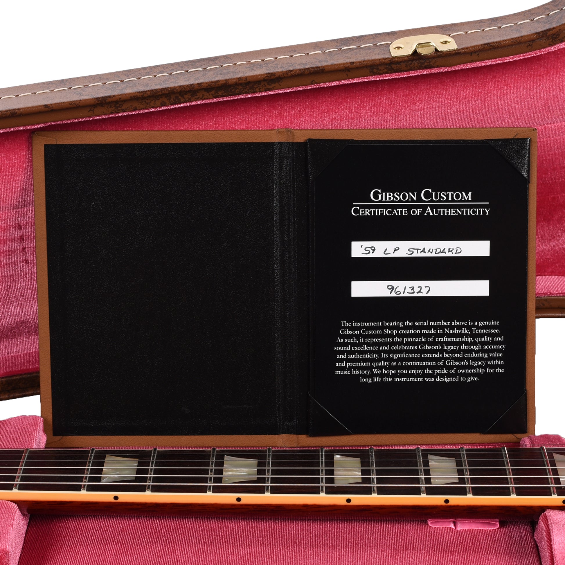 Gibson Custom Shop 1959 Les Paul Standard "CME Spec" Cherry Tea Burst VOS w/59 Carmelita Neck Electric Guitars