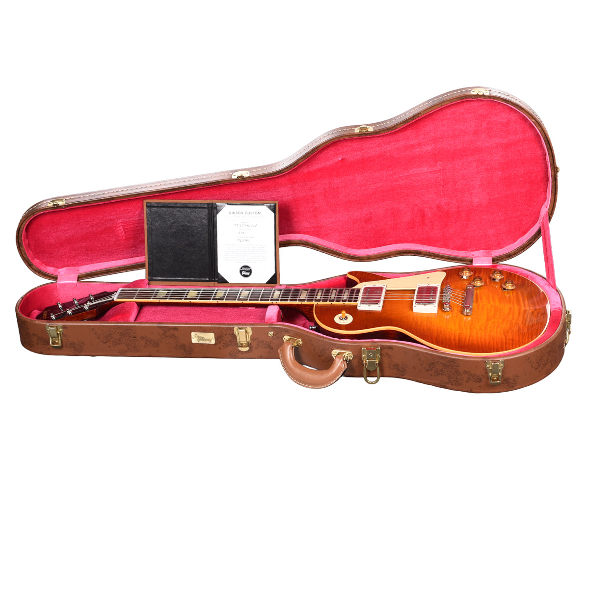 Gibson Custom Shop 1959 Les Paul Standard "CME Spec" Cover Burst VOS w/'59 Carmelita Neck Electric Guitars