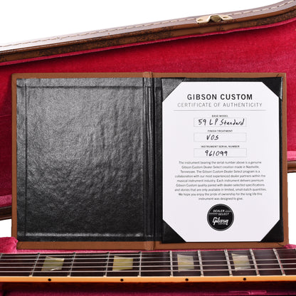 Gibson Custom Shop 1959 Les Paul Standard "CME Spec" Cover Burst VOS w/'59 Carmelita Neck Electric Guitars