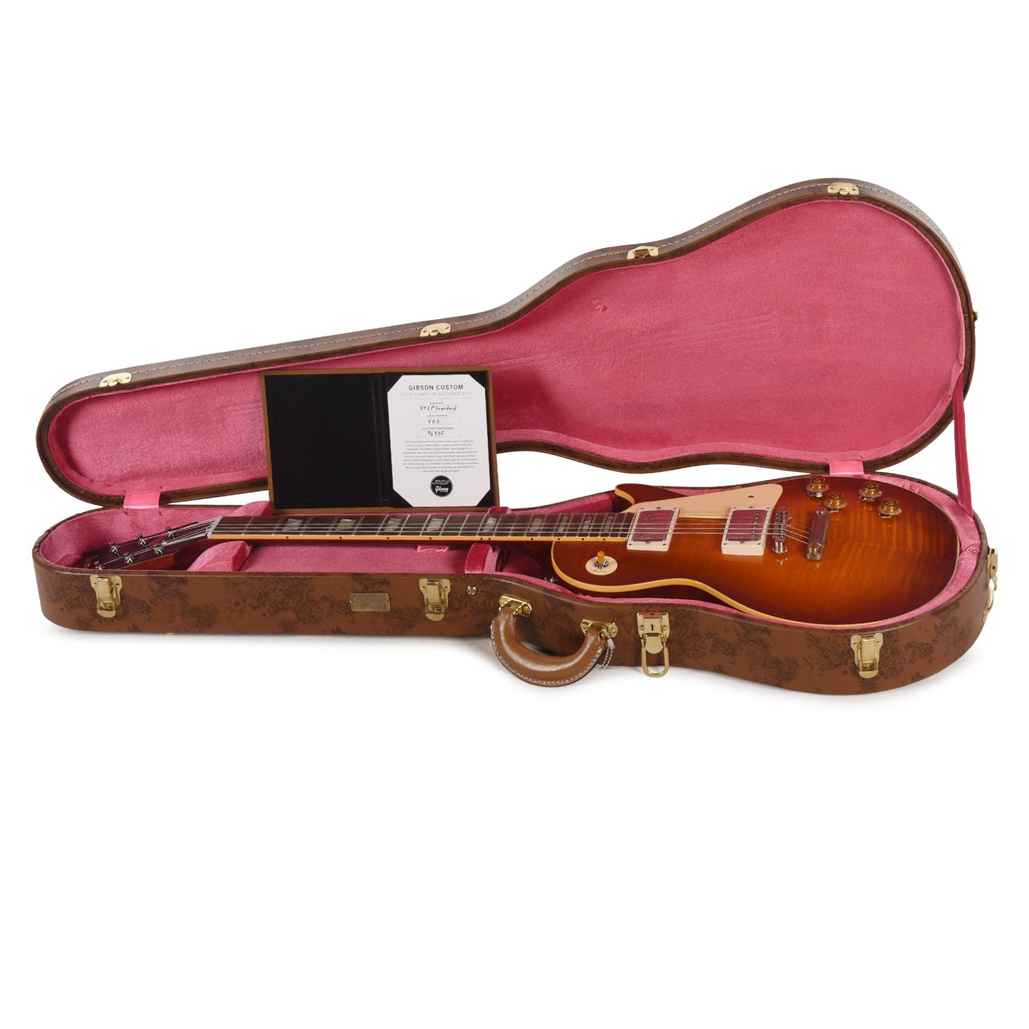 Gibson Custom Shop 1959 Les Paul Standard "CME Spec" Cover Burst VOS w/'59 Carmelita Neck Electric Guitars
