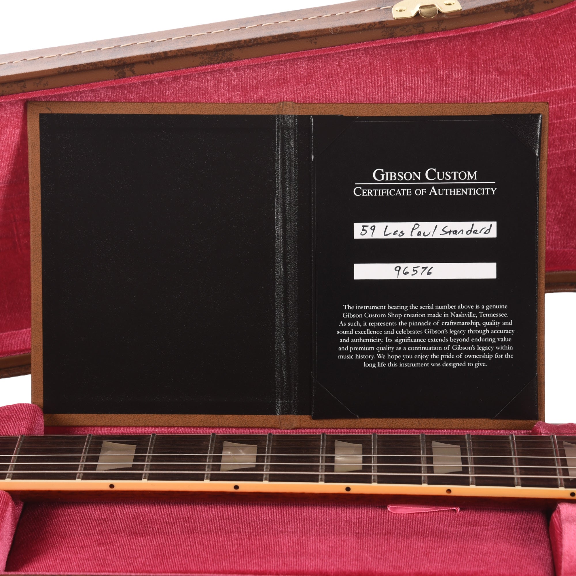Gibson Custom Shop 1959 Les Paul Standard 