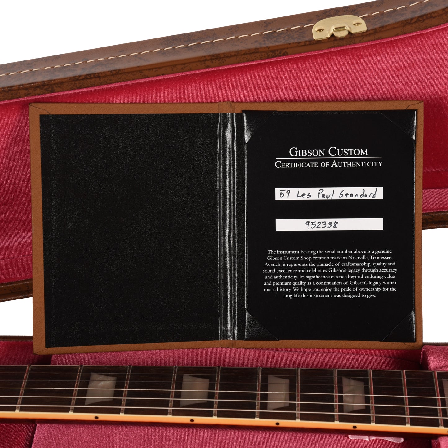 Gibson Custom Shop 1959 Les Paul Standard "CME Spec" Factory Burst VOS w/60 V2 Neck Electric Guitars