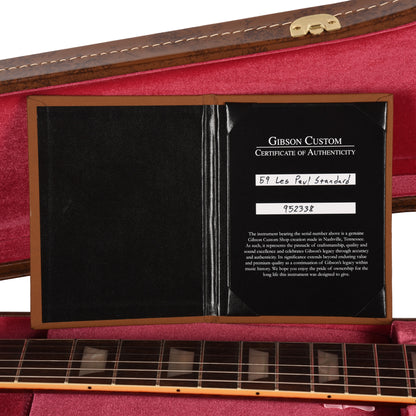 Gibson Custom Shop 1959 Les Paul Standard "CME Spec" Factory Burst VOS w/60 V2 Neck Electric Guitars