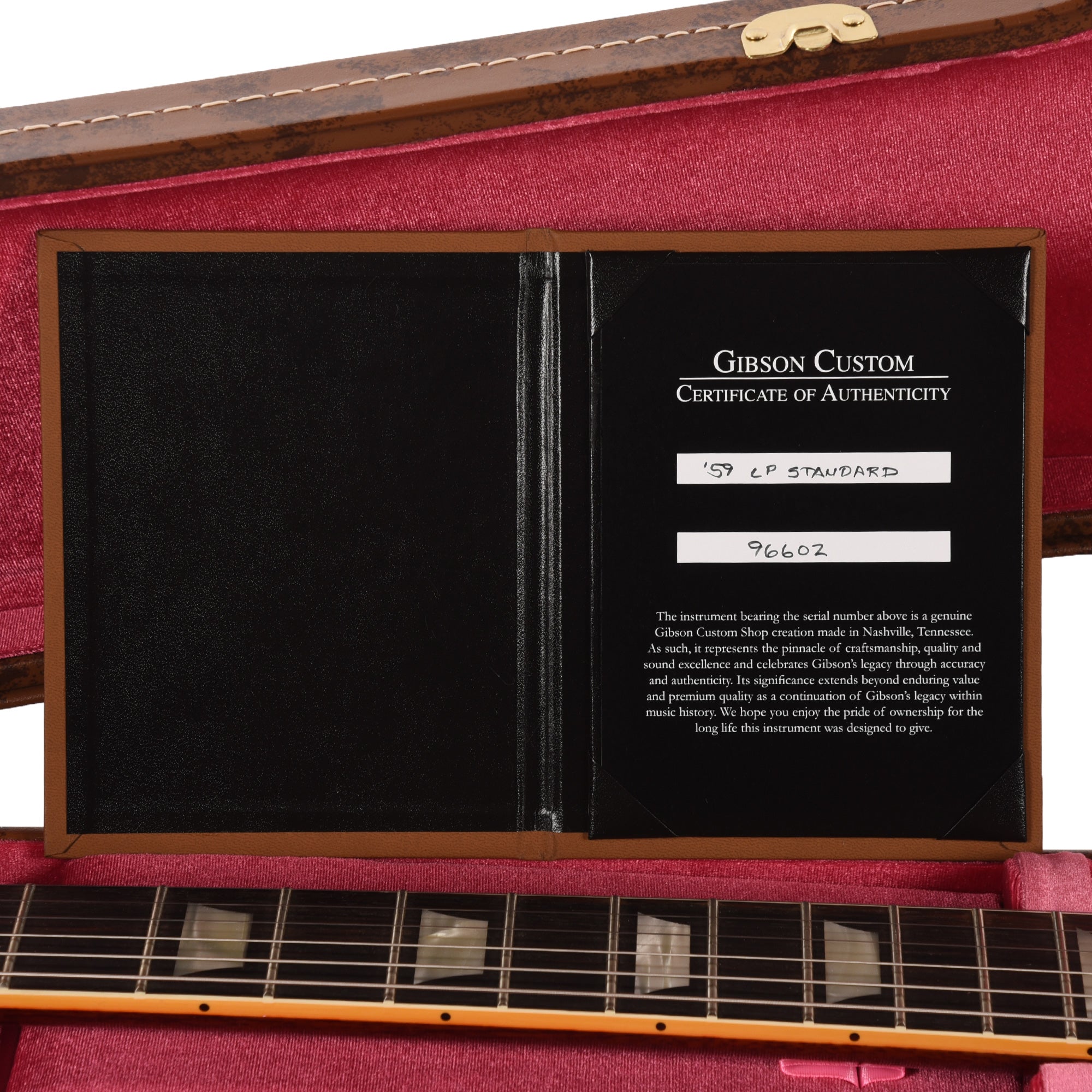 Gibson Custom Shop 1959 Les Paul Standard 