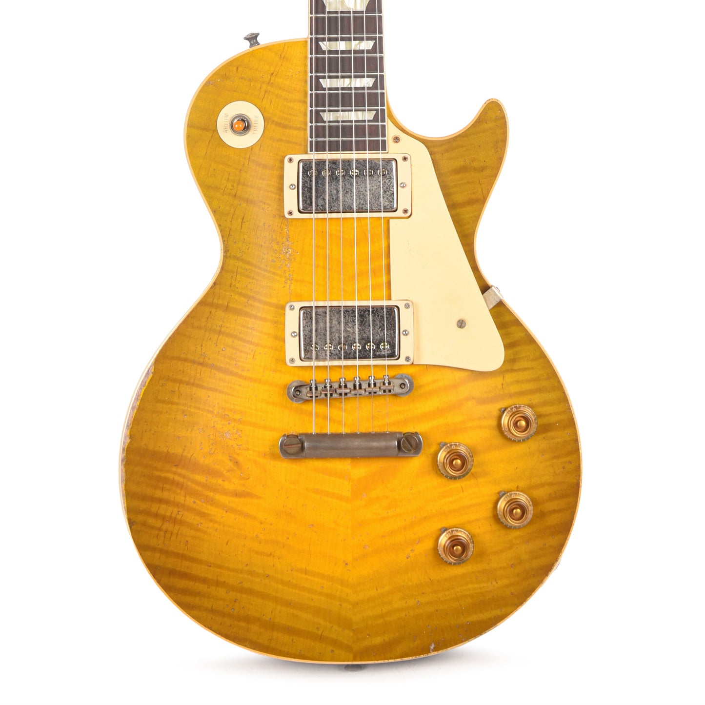 Gibson Custom Shop 1959 Les Paul Standard "CME Spec" Green Lemon Fade Murphy Lab Heavy Aged w/'59 Carmelita Neck Electric Guitars