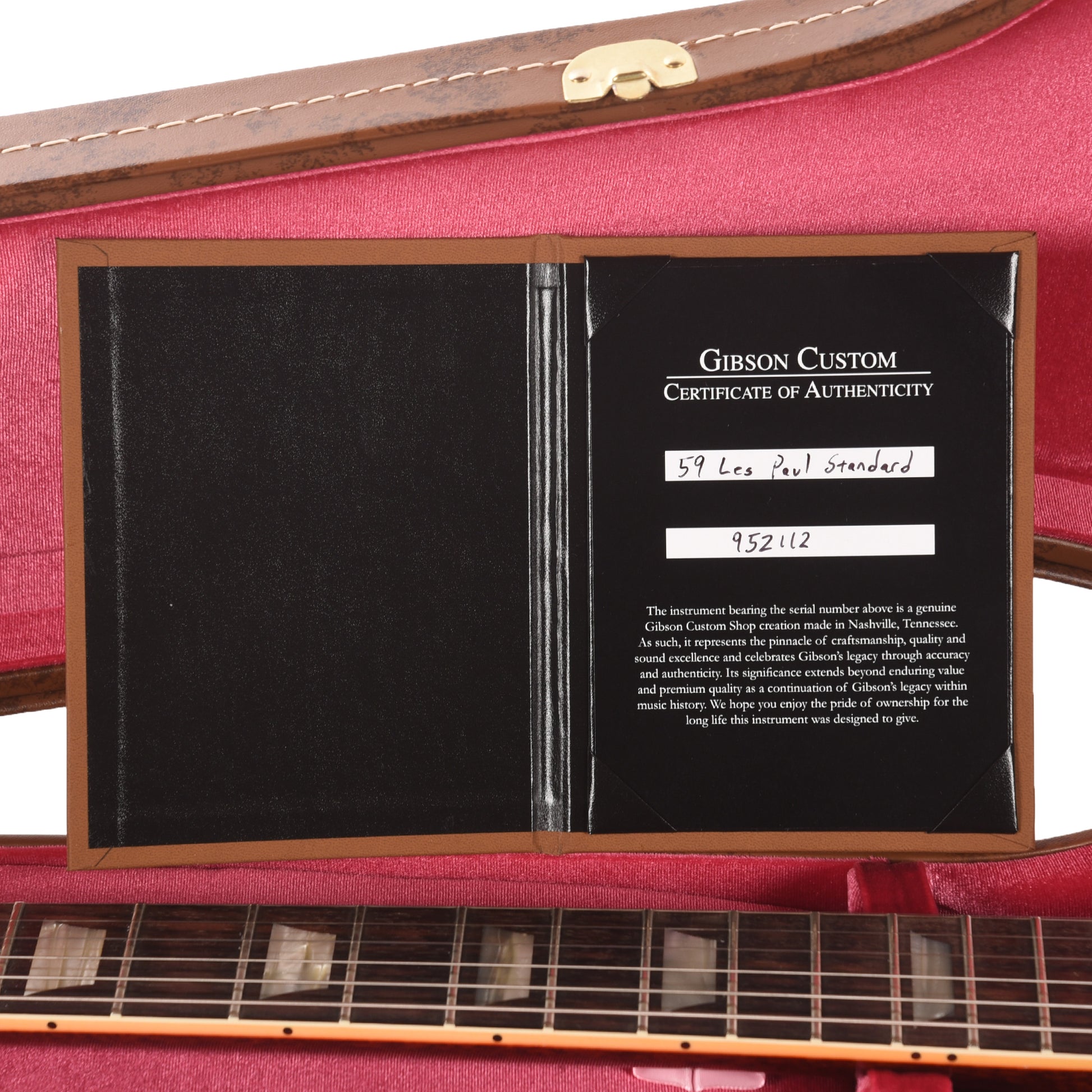 Gibson Custom Shop 1959 Les Paul Standard "CME Spec" Slow Iced Tea Fade VOS w/59 Carmelita Neck Electric Guitars