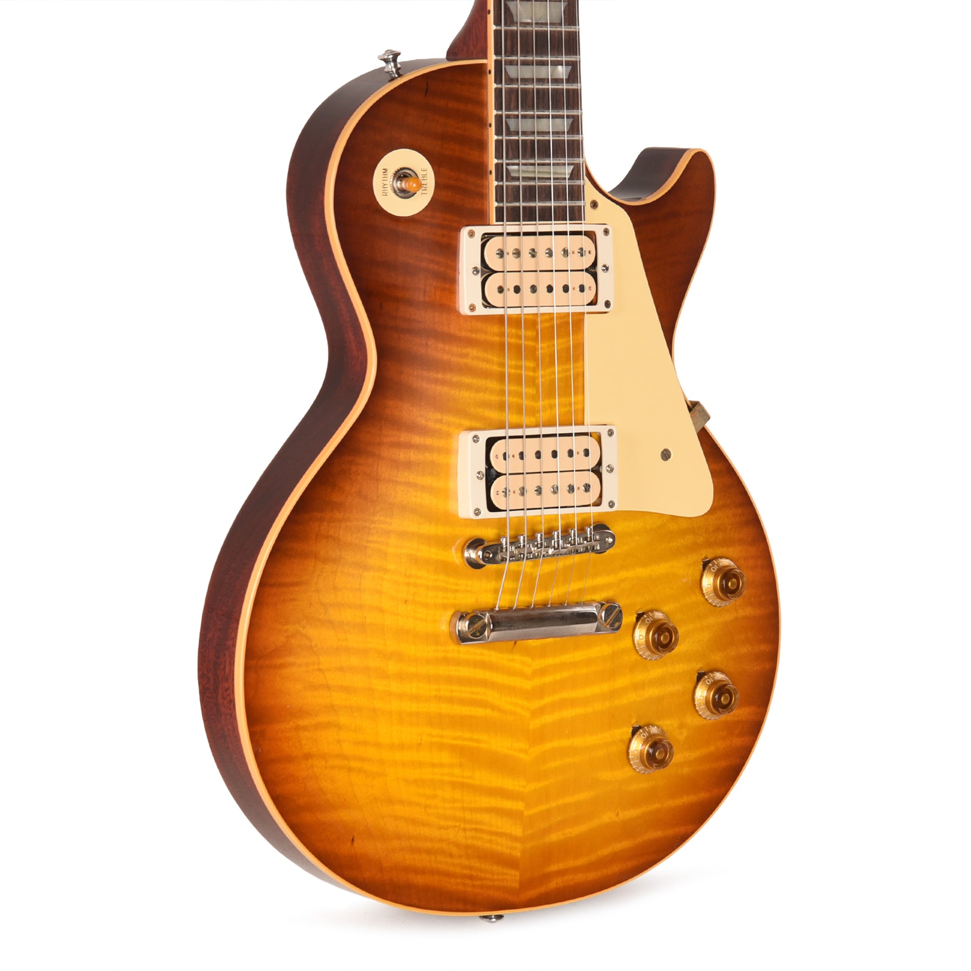 Gibson Custom Shop 1959 Les Paul Standard "CME Spec" Slow Iced Tea Fade VOS w/'60 V2 Neck Profile & Double Classic White Custom "S" Buckers Electric Guitars