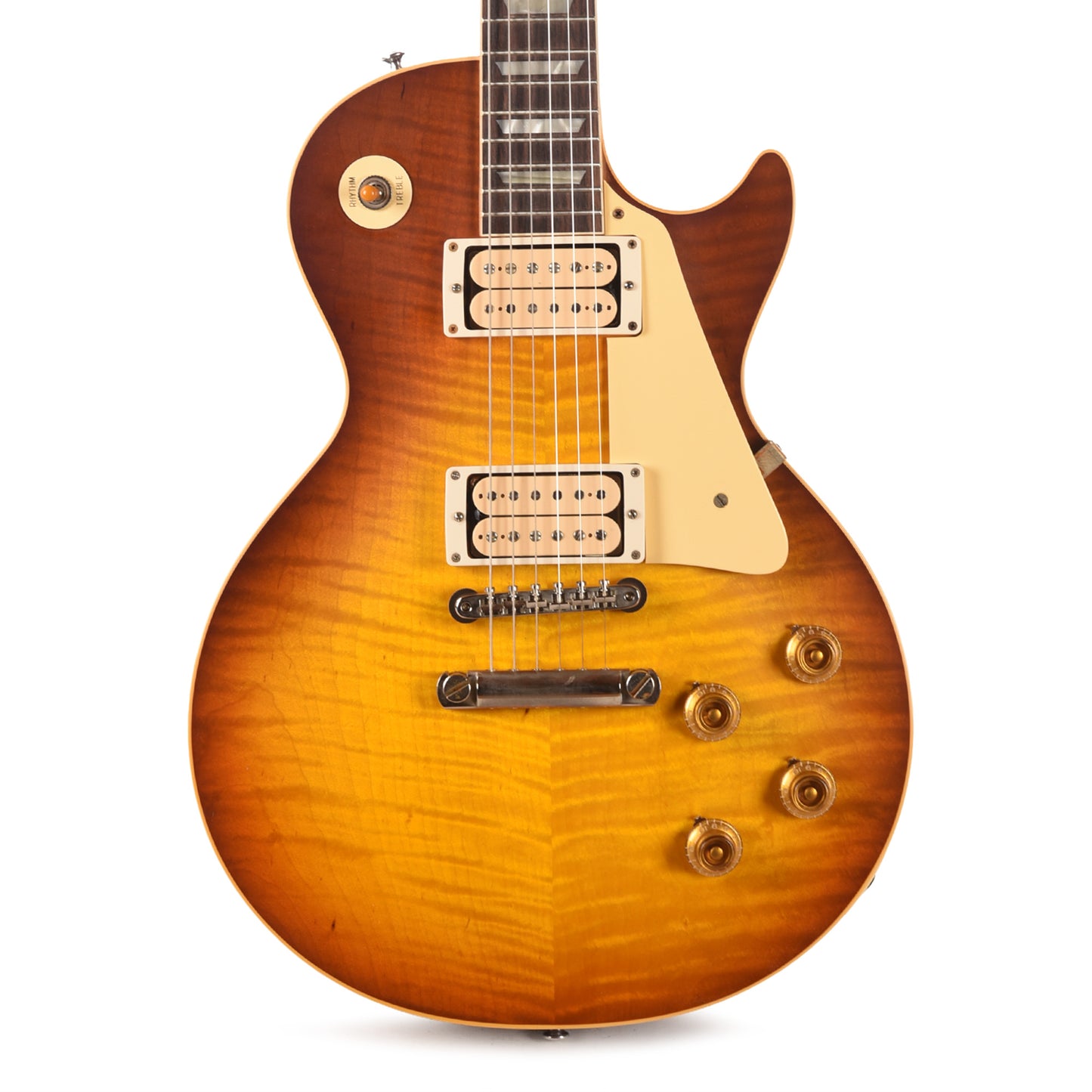 Gibson Custom Shop 1959 Les Paul Standard "CME Spec" Slow Iced Tea Fade VOS w/'60 V2 Neck Profile & Double Classic White Custom "S" Buckers Electric Guitars