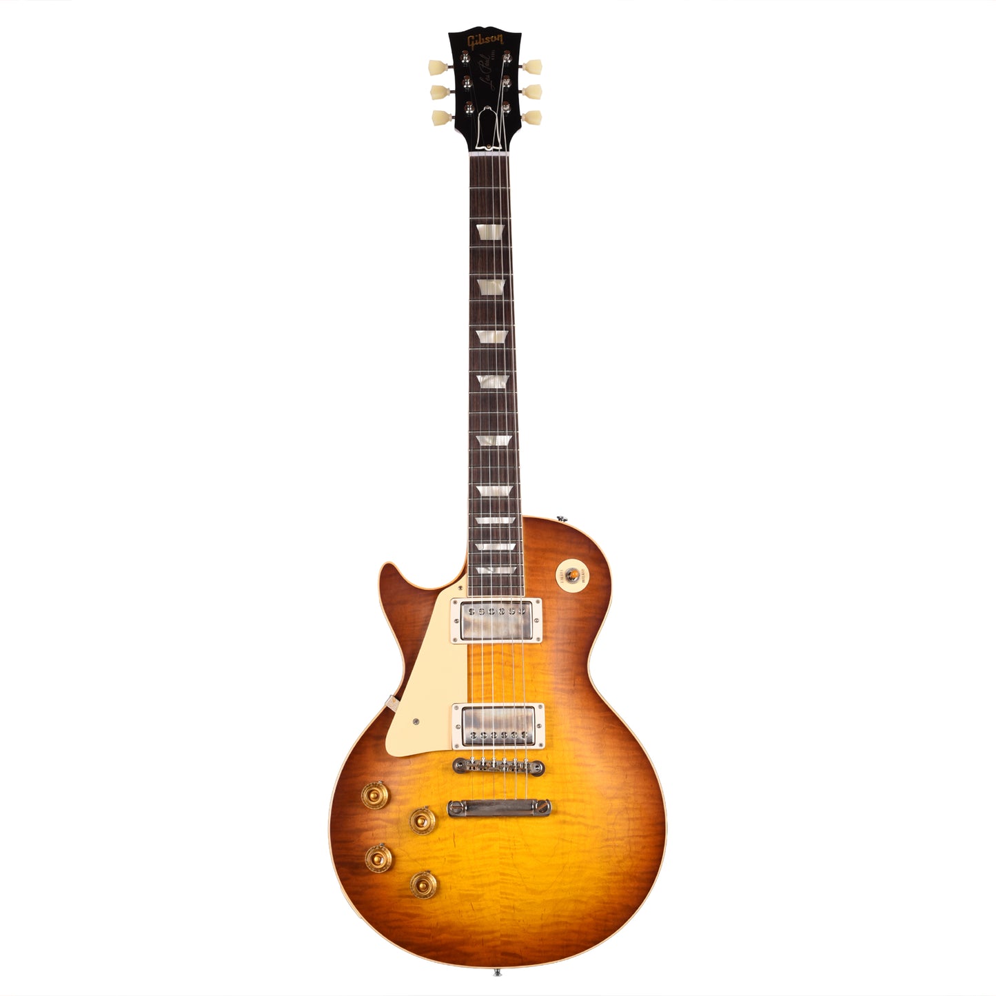 Gibson Custom Shop 1959 Les Paul Standard LEFTY "CME Spec" Golden Poppy Burst VOS w/59 Carmelita Neck Electric Guitars