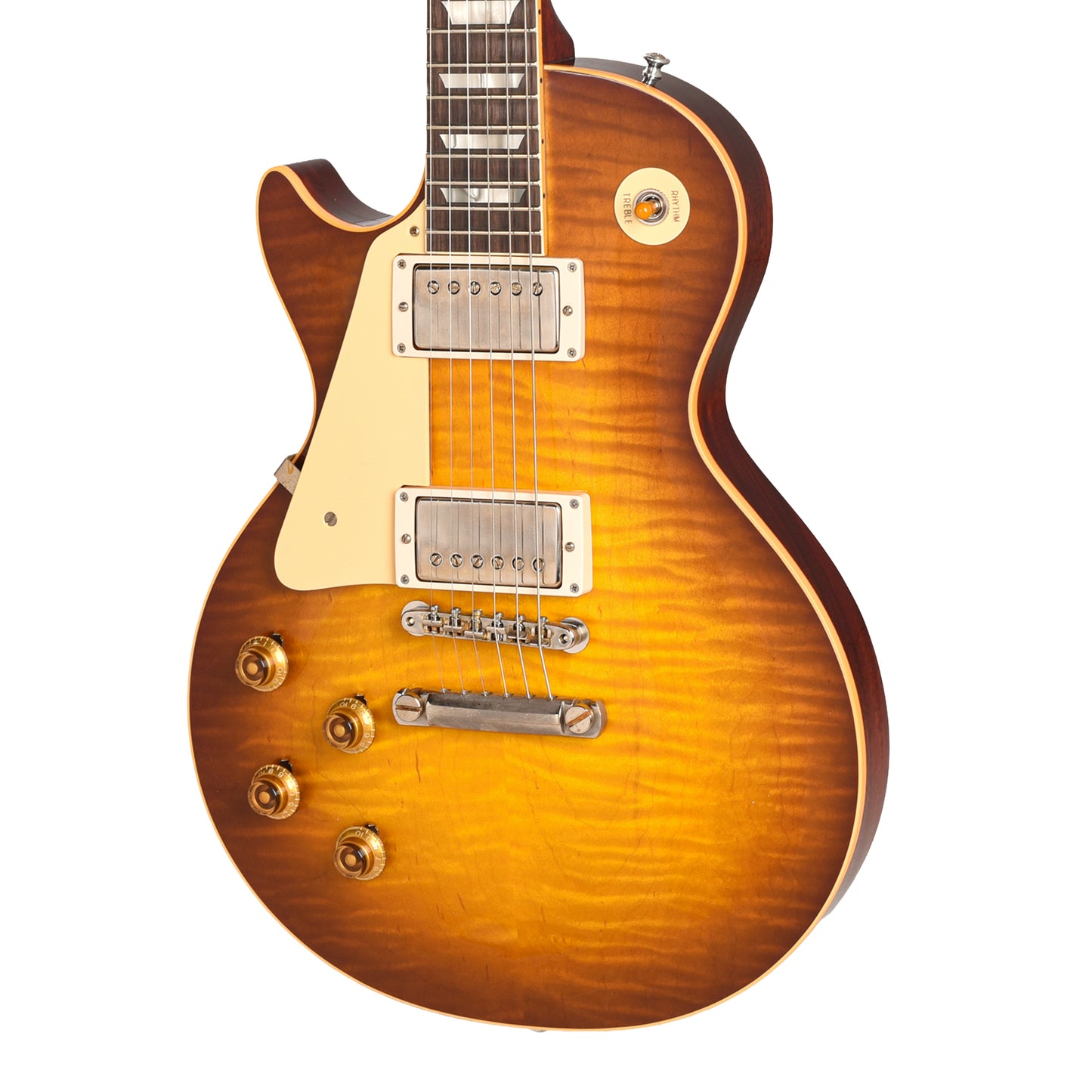 Gibson Custom Shop 1959 Les Paul Standard LEFTY "CME Spec" Golden Poppy Burst VOS w/59 Carmelita Neck Electric Guitars