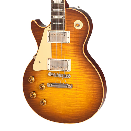 Gibson Custom Shop 1959 Les Paul Standard LEFTY "CME Spec" Golden Poppy Burst VOS w/59 Carmelita Neck Electric Guitars