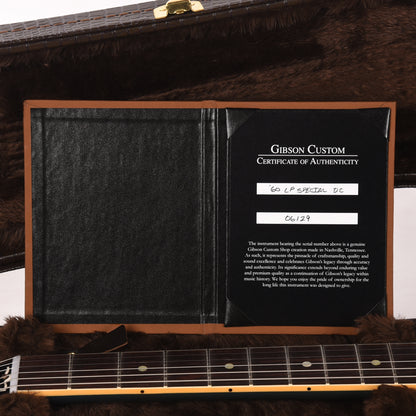 Gibson Custom Shop 1960 Les Paul Special Double Cut Antique Pelham Blue VOS Electric Guitars