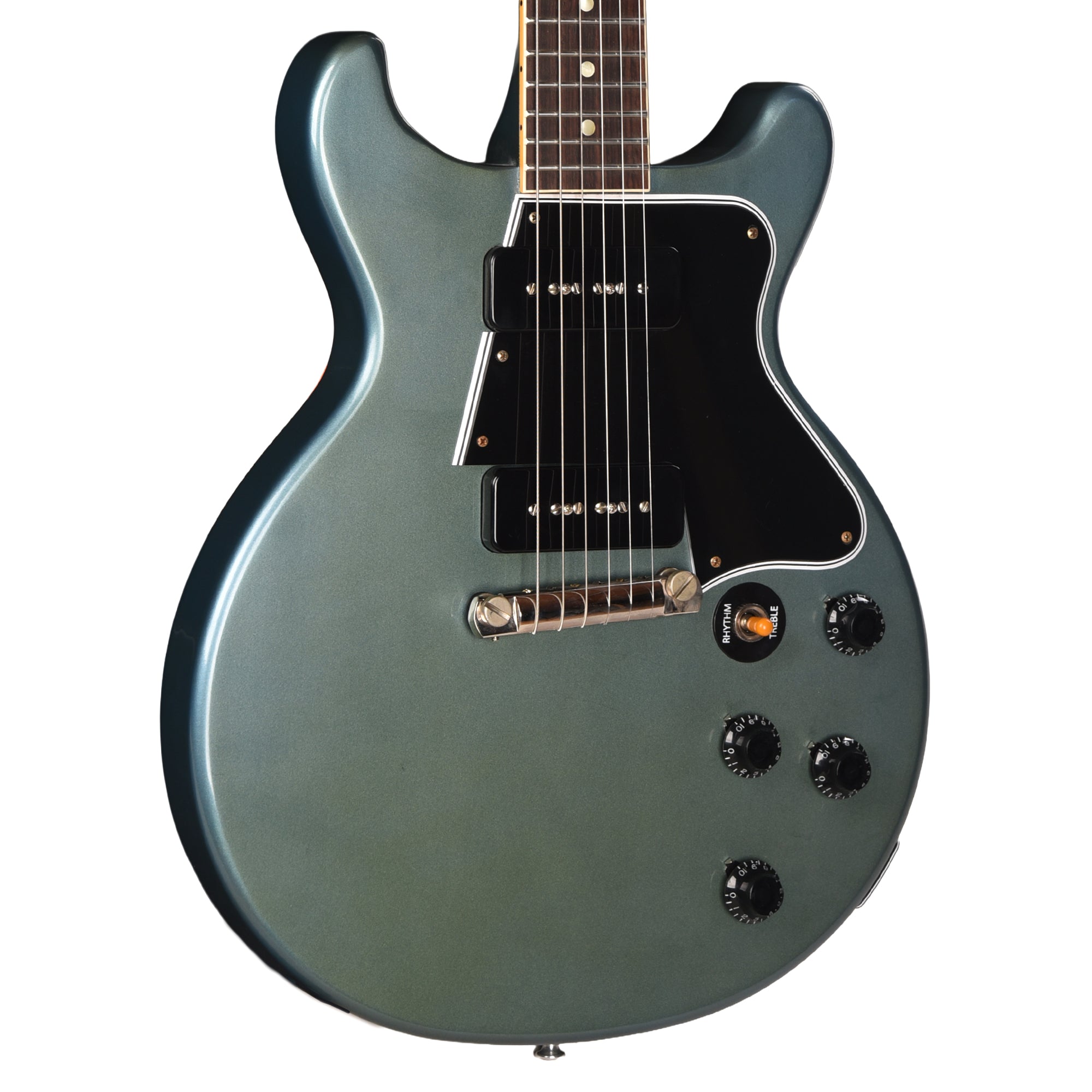 Gibson Custom Shop 1960 Les Paul Special Double Cut Antique Pelham Blue VOS Electric Guitars