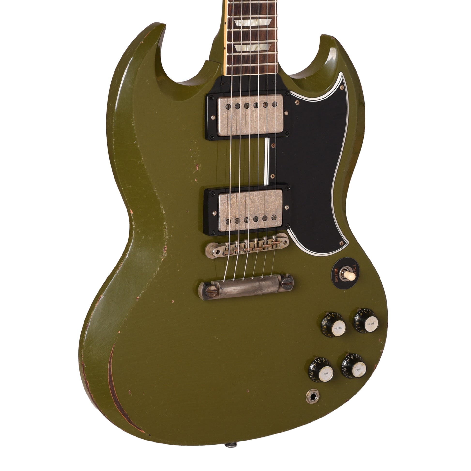 Gibson Custom Shop 1961 Les Paul SG Standard "CME Spec" Antique Olive Drab Murphy Lab Heavy Aged w/Stop Bar & Grovers Electric Guitars