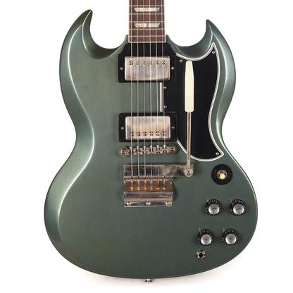 Gibson Custom Shop 1961 Les Paul SG Standard "CME Spec" Heavy Antique Pelham Blue VOS w/Flat Short Maestro Vibrola Electric Guitars