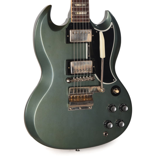 Gibson Custom Shop 1961 Les Paul SG Standard "CME Spec" Heavy Antique Pelham Blue VOS w/Flat Short Maestro Vibrola Electric Guitars