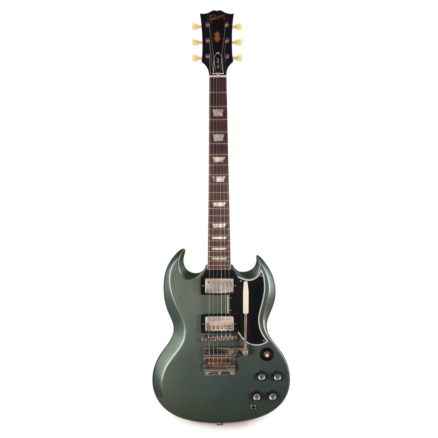Gibson Custom Shop 1961 Les Paul SG Standard "CME Spec" Heavy Antique Pelham Blue VOS w/Flat Short Maestro Vibrola Electric Guitars