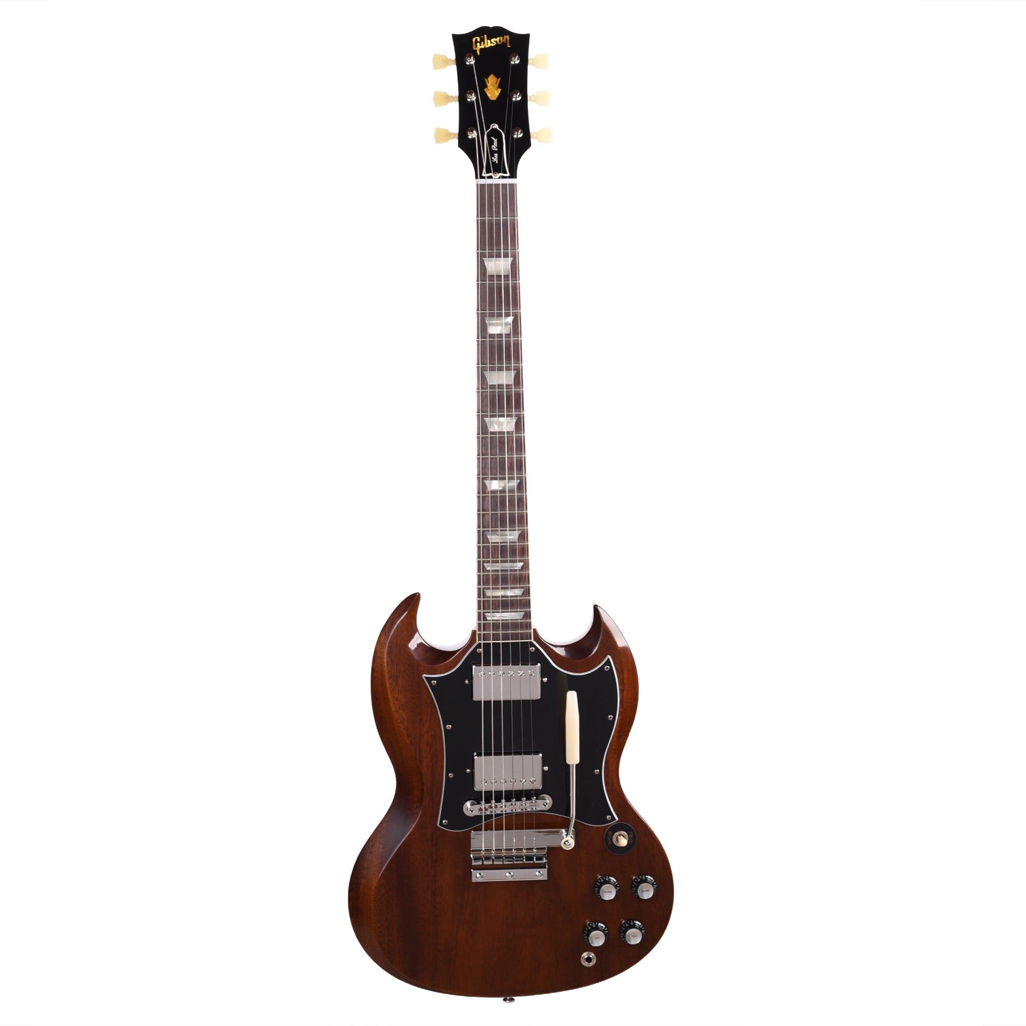 Gibson Custom Shop 1961 Les Paul SG Standard Reissue Antique Walnut VOS w/Maestro Vibrola Electric Guitars