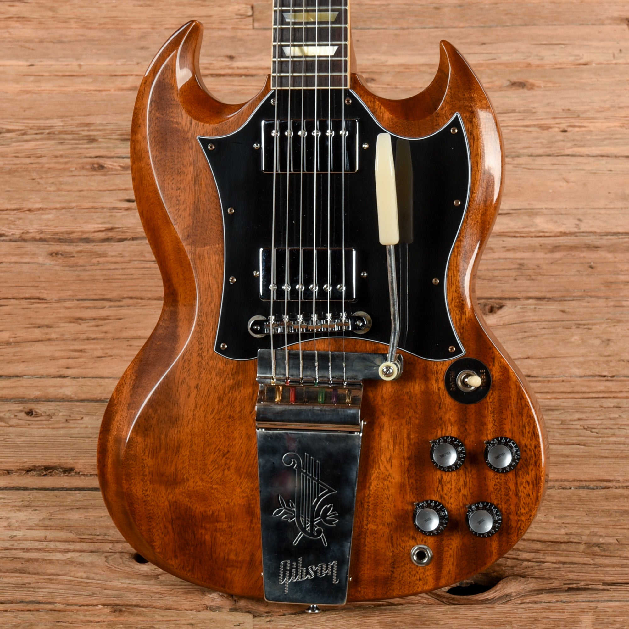 Gibson Custom Shop 1961 LP SG Walnut 2024 Electric Guitars