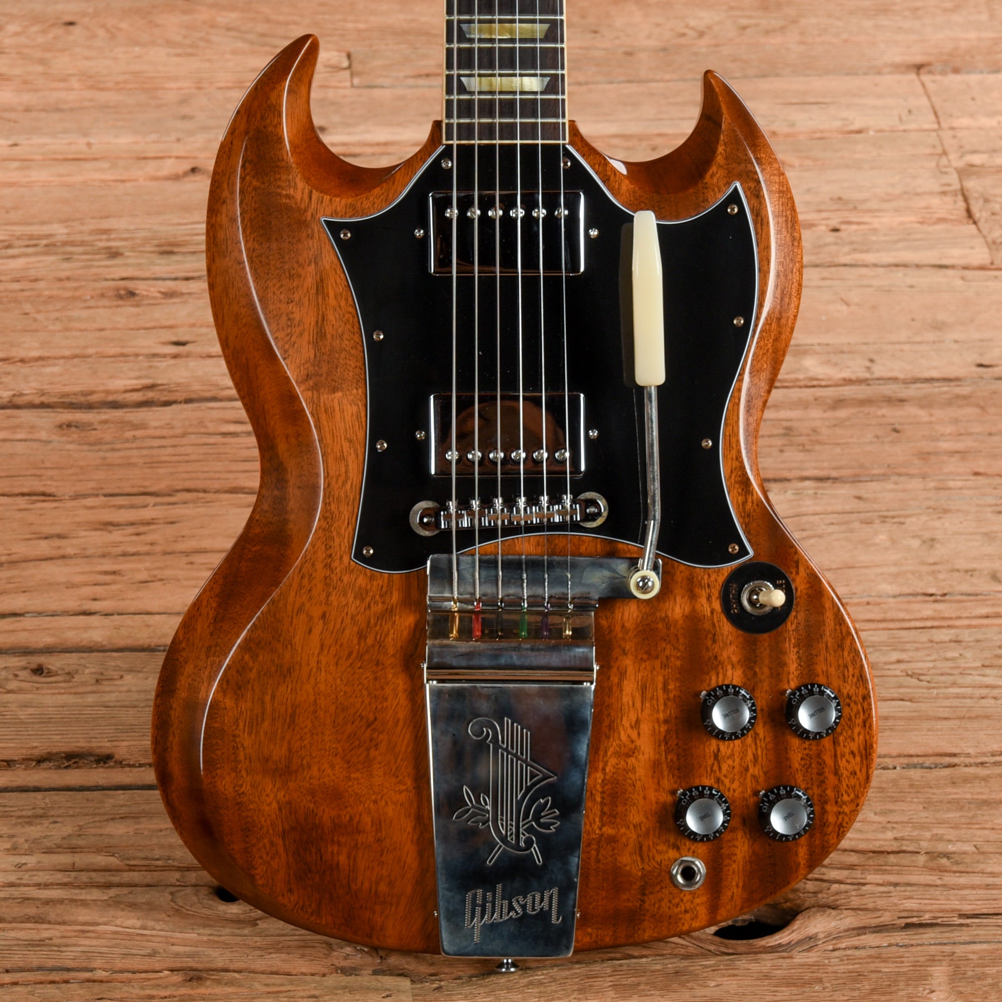 Gibson Custom Shop 1961 LP SG Walnut 2024 Electric Guitars
