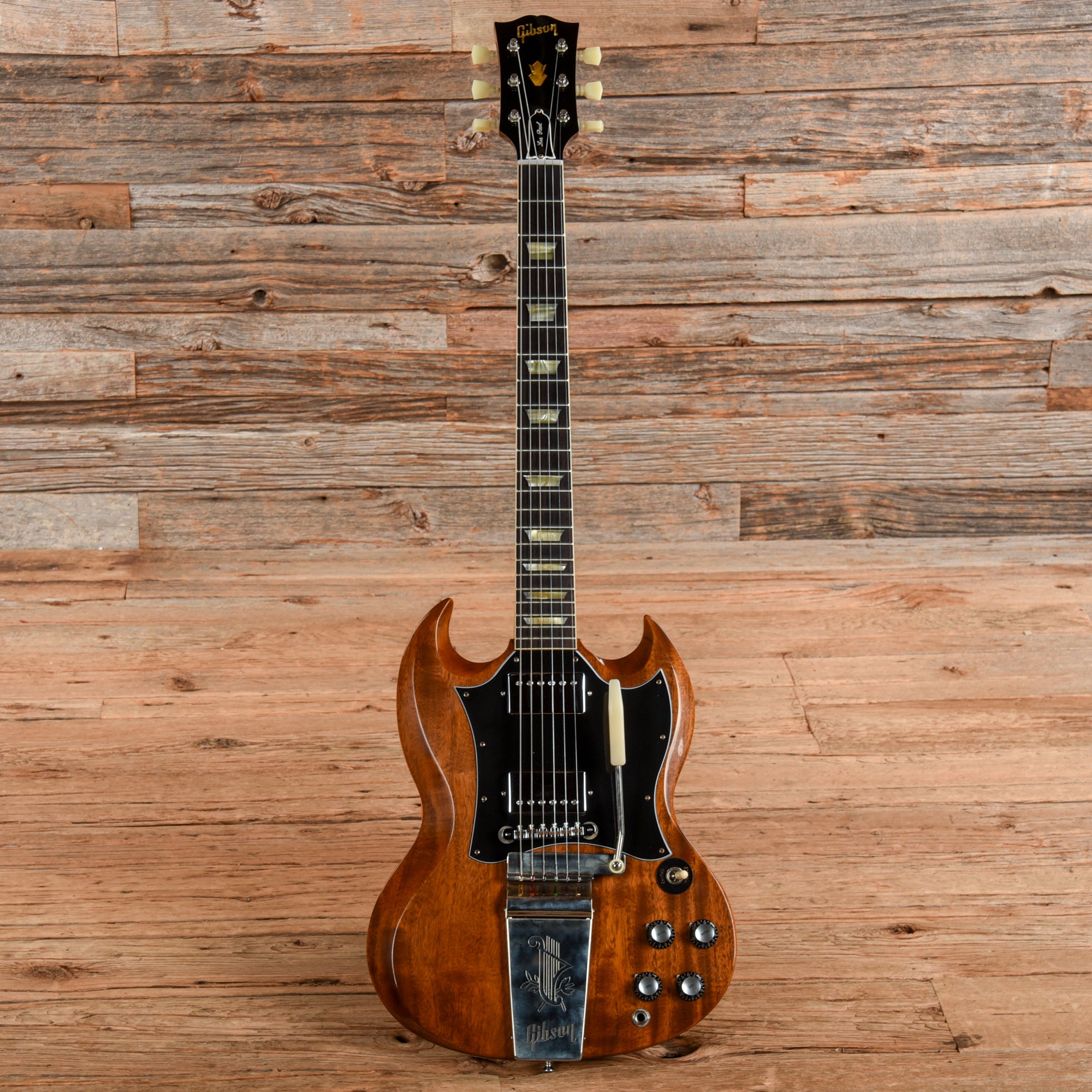 Gibson Custom Shop 1961 LP SG Walnut 2024 Electric Guitars