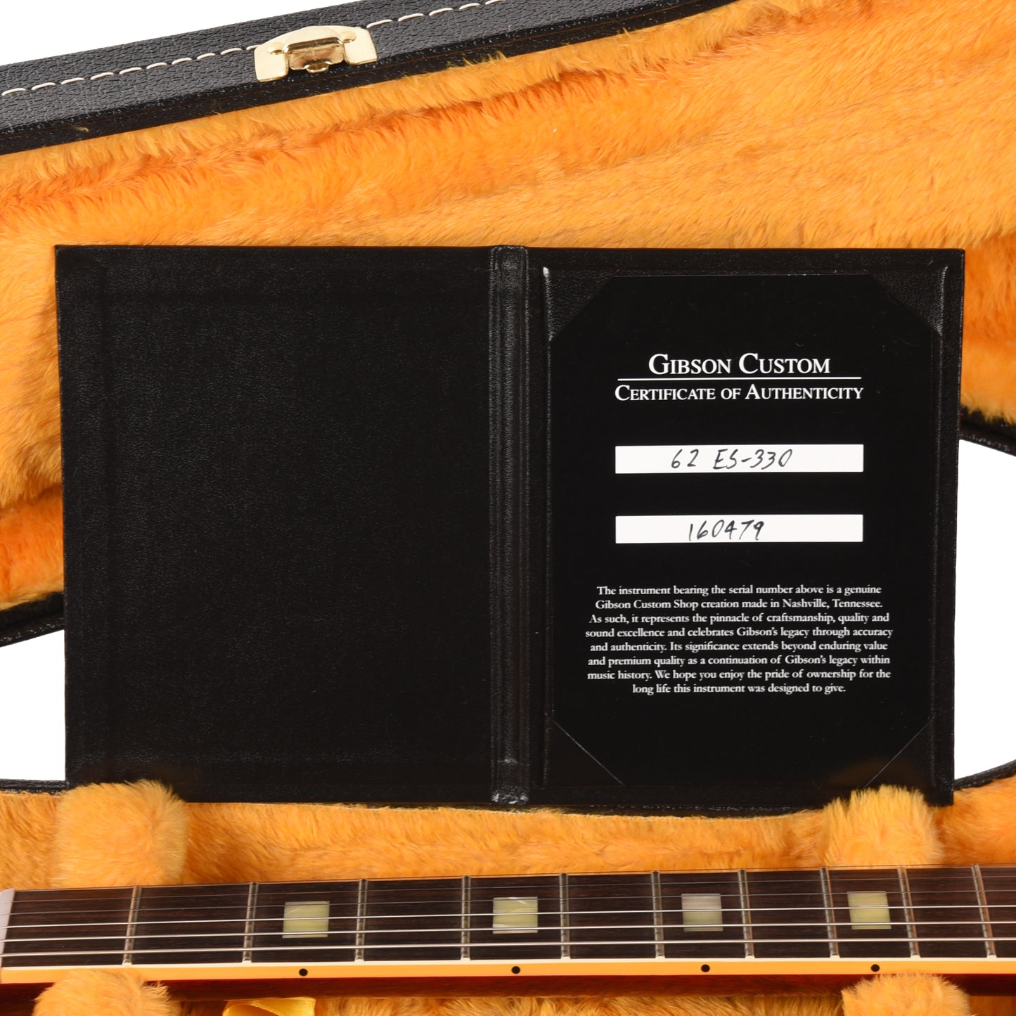 Gibson Custom Shop 1962 ES-330 Reissue 60s Cherry Electric Guitars