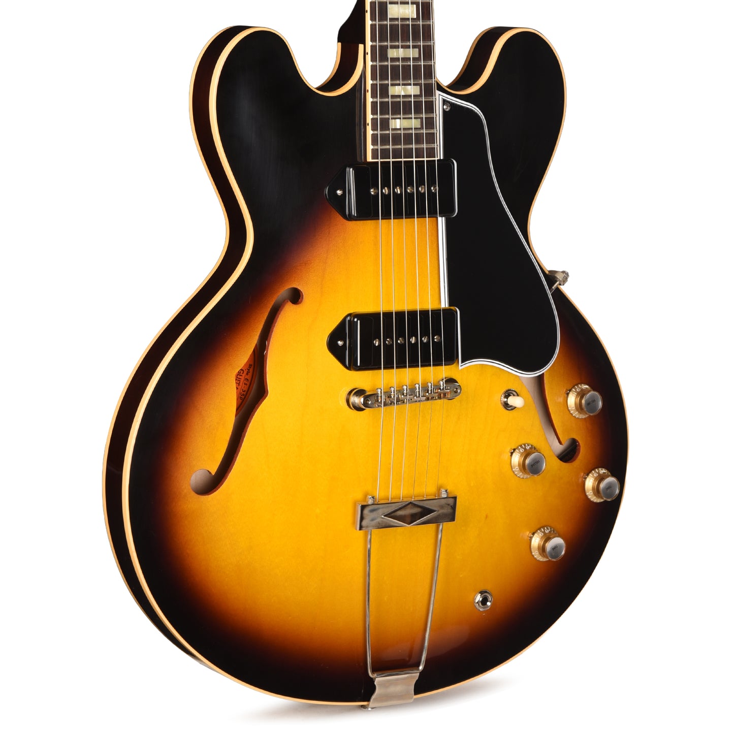 Gibson Custom Shop 1962 ES-330 Reissue Vintage Burst Electric Guitars