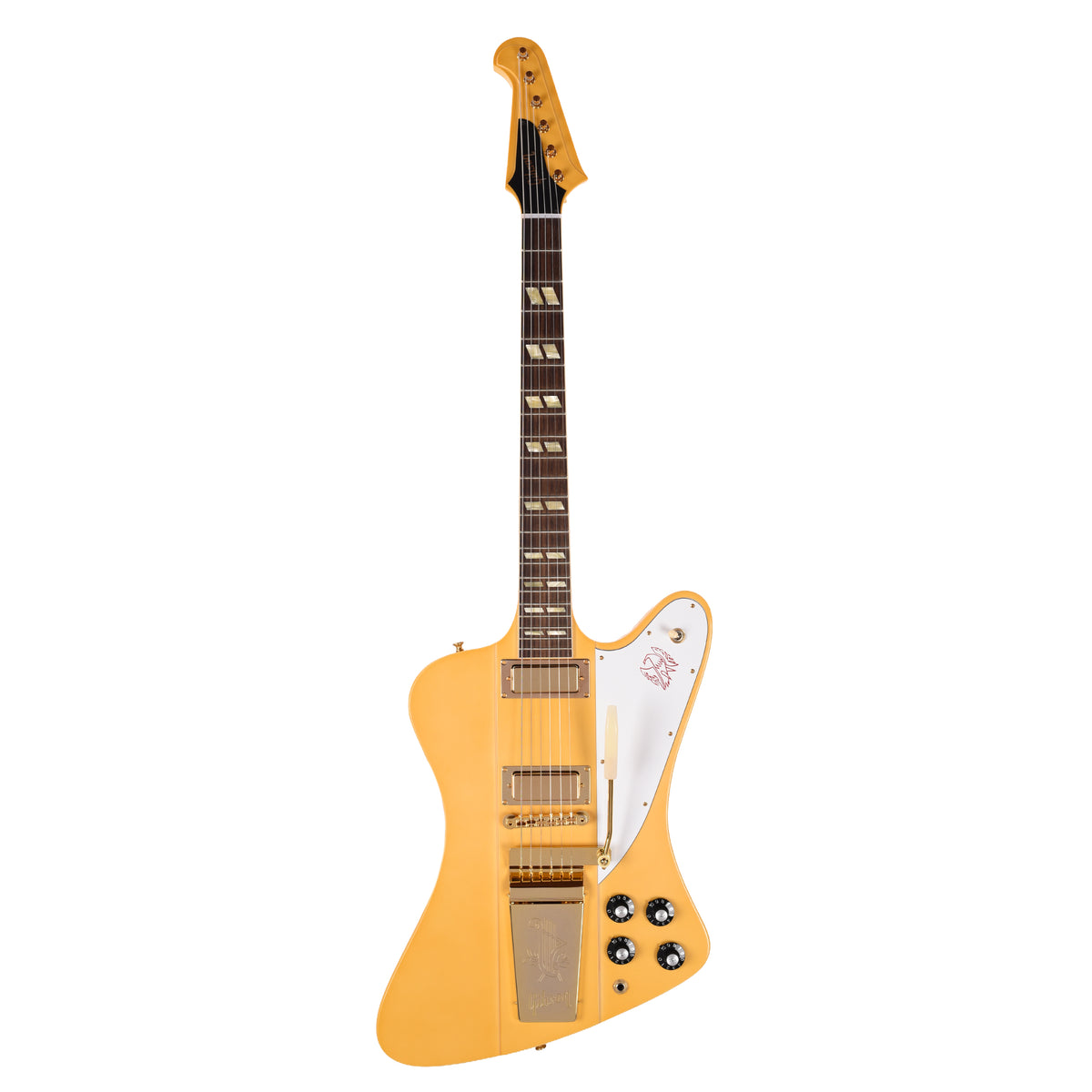 Gibson Custom Shop 1963 Firebird V Heavy Antique White VOS w/Maestro Electric Guitars