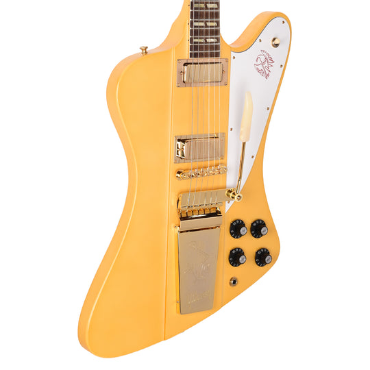 Gibson Custom Shop 1963 Firebird V Heavy Antique White VOS w/Maestro Electric Guitars