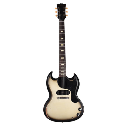 Gibson Custom Shop 1963 SG Junior Antique Silverburst Murphy Lab Heavy Aged Electric Guitars