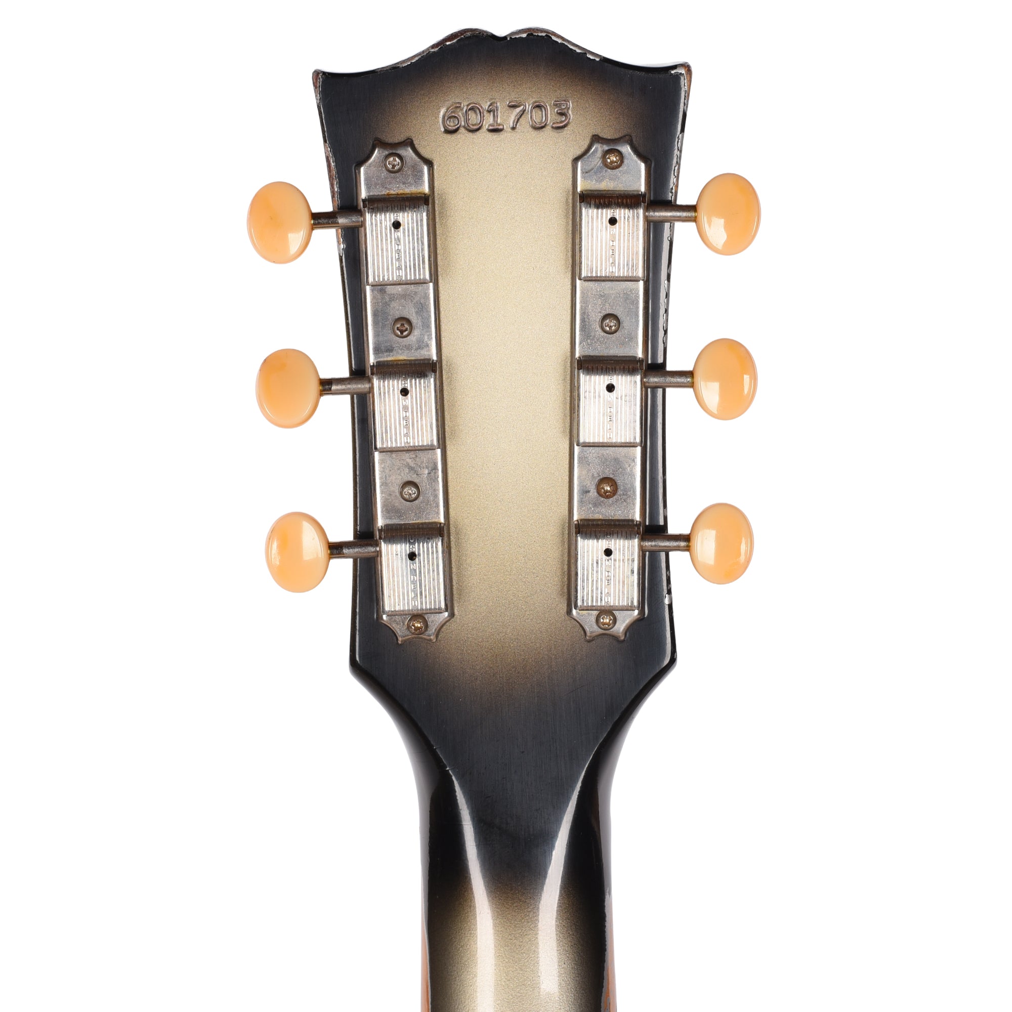 Gibson Custom Shop 1963 SG Junior Antique Silverburst Murphy Lab Heavy Aged Electric Guitars